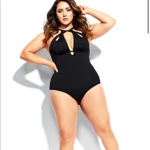 City Chic NWT Cancun 1 piece bathing suit